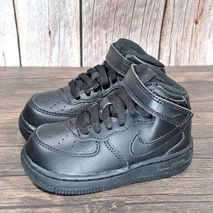 Nike Kids Black High-Top Sneakers